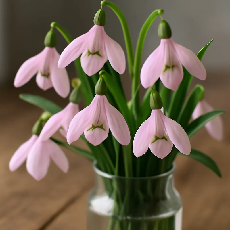 Schneeglöckchen – rosa – Bild 3