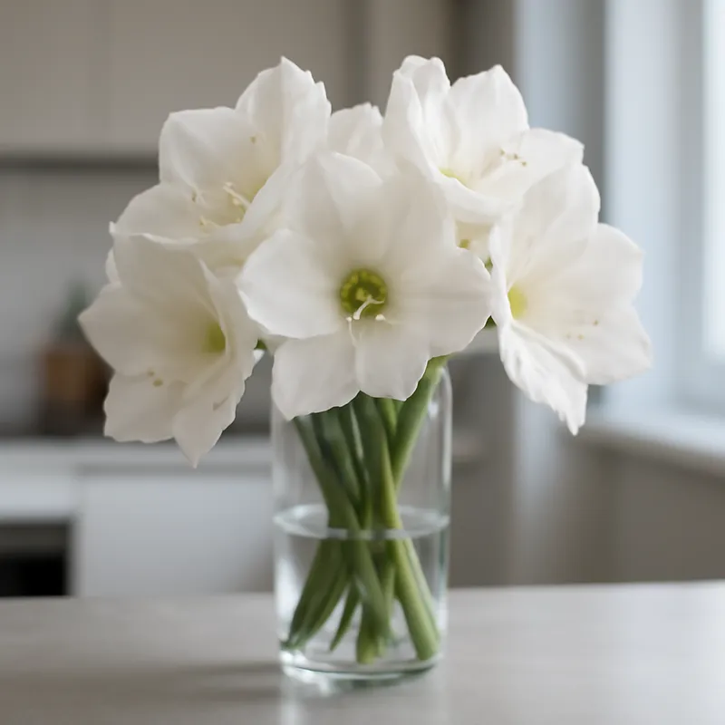 Amaryllis – weiß – Bild 3