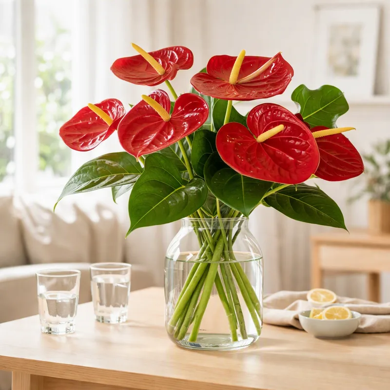 Anthurium (Flamingoblume) - klassisch - Bild 2