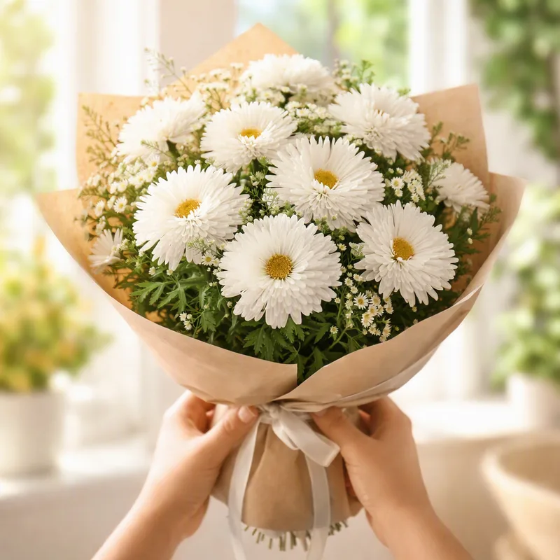 Aster - weiß - Bild 3