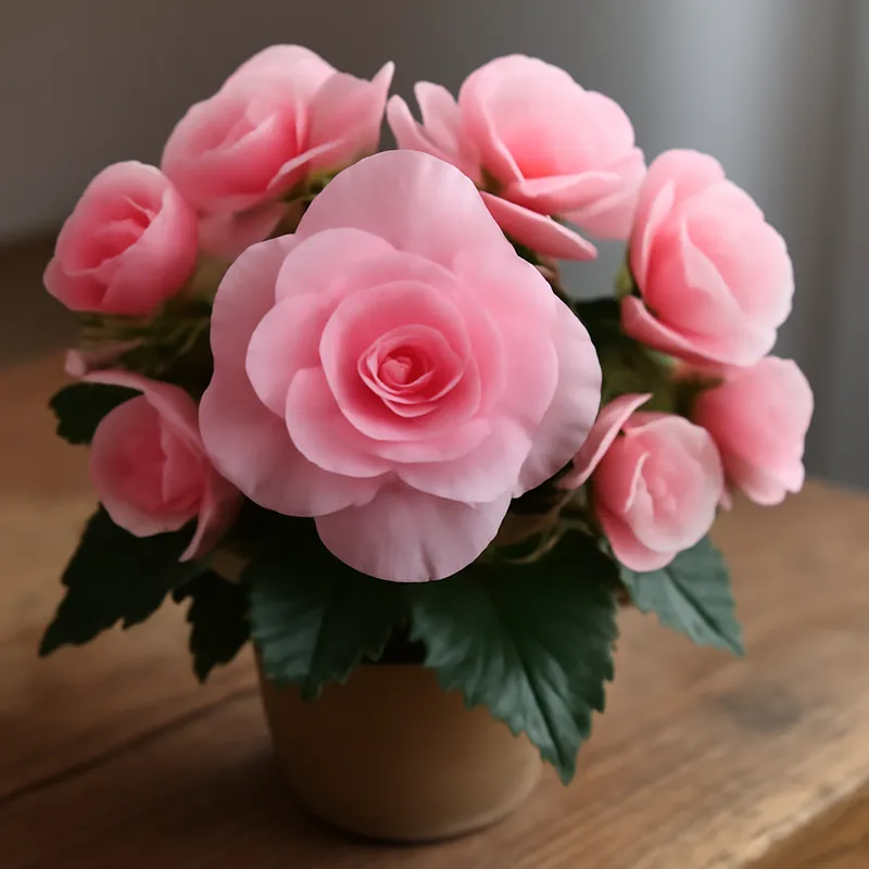 Begonie – rosa – Bild 3