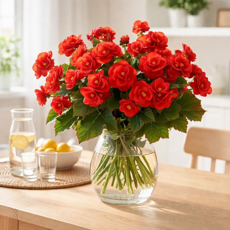 Begonia - rot - Bild 2