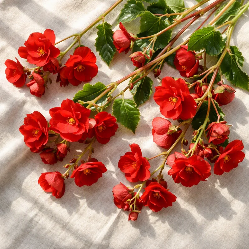 Begonia - rot - Bild 4