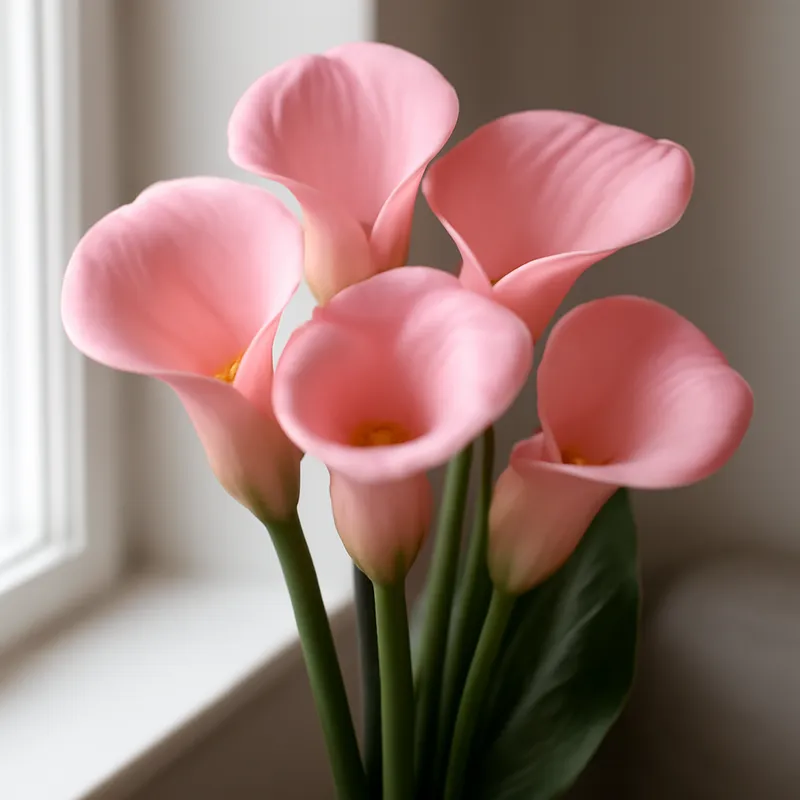 Kalla (calla) – rosa – Bild 3