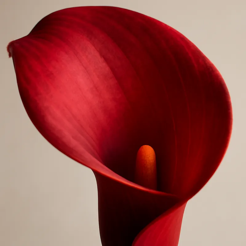 Kalla (calla) – rot – Bild 2