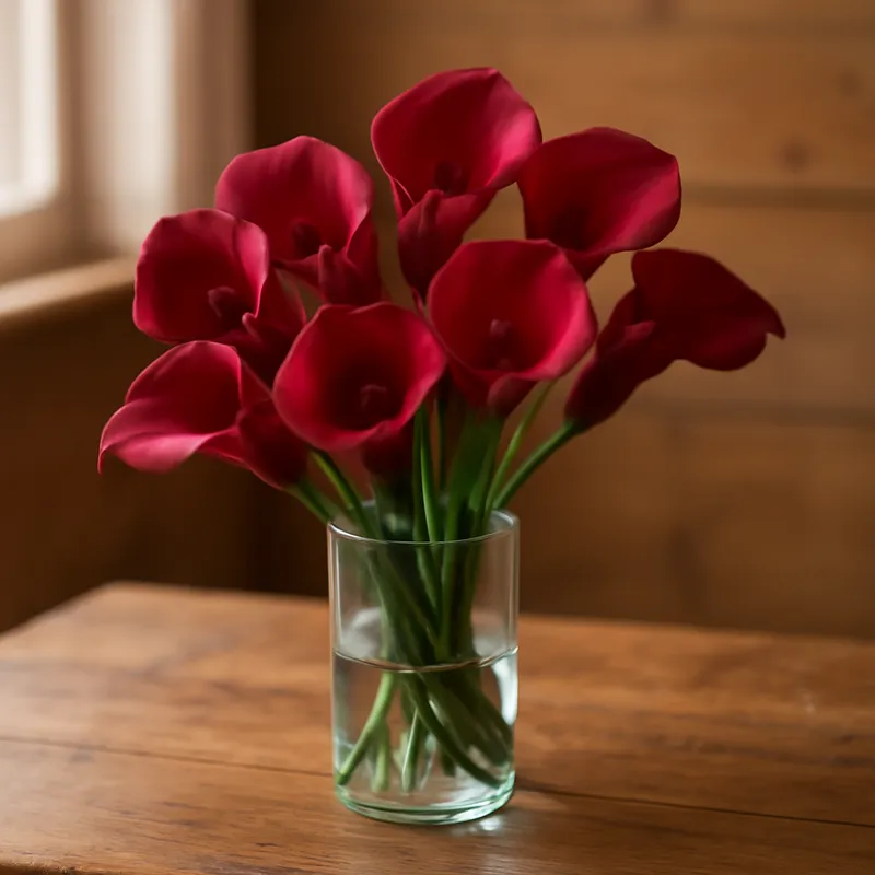 Kalla (calla) – rot – Bild 3