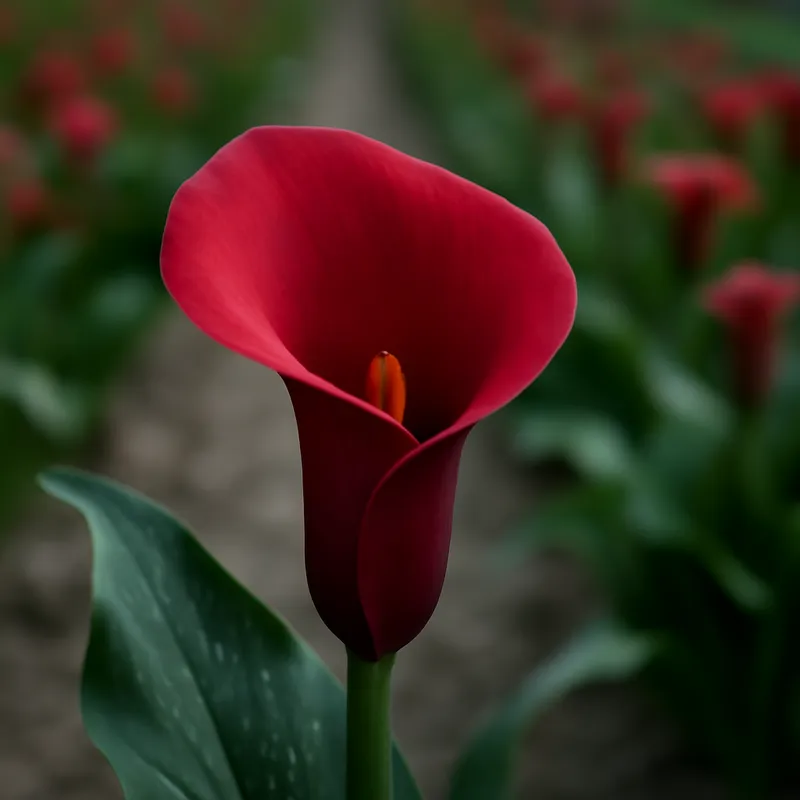 Kalla (calla) – rot – Bild 4