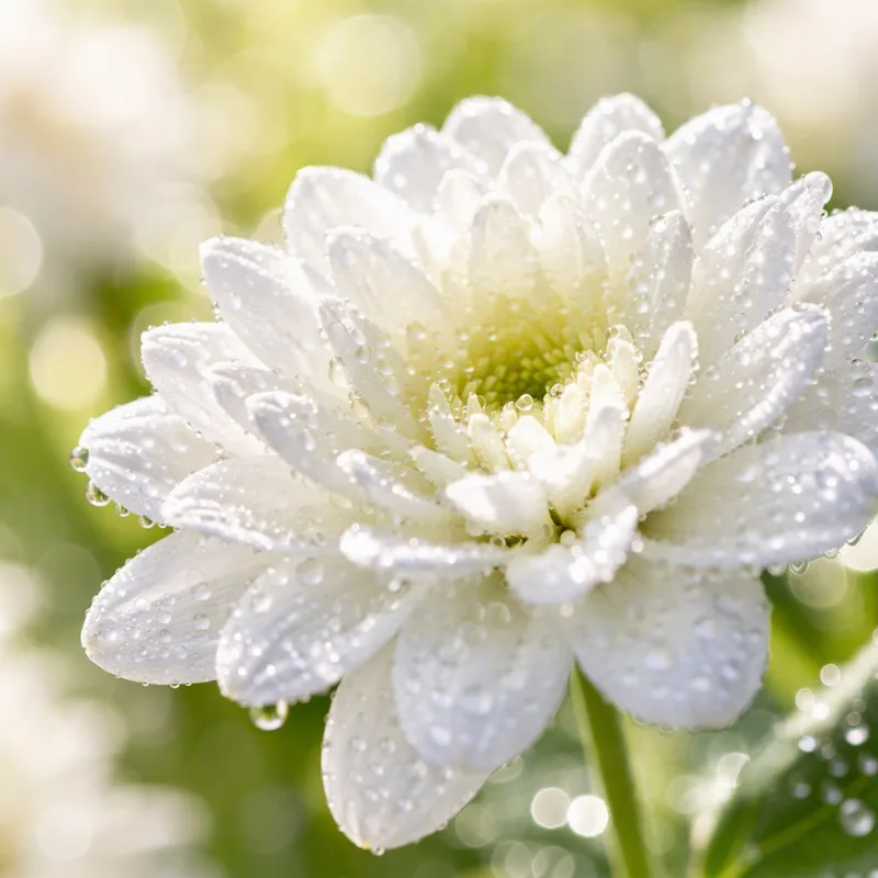 Chrysantheme - weiß