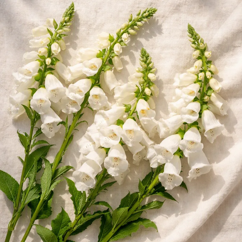 Fingerhutkraut - weiß - Bild 4