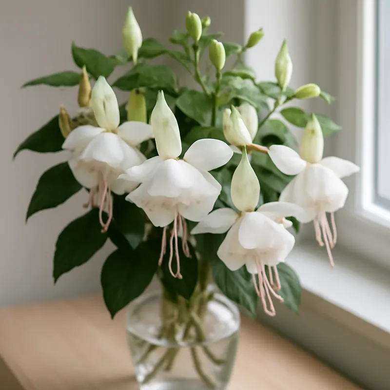 Fuchsia – hvit – Bild 3