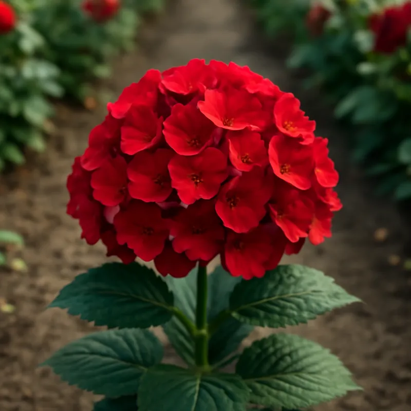 Hortensia – rot – Bild 4