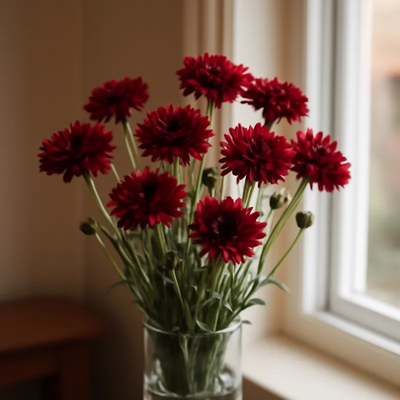 Kornblume – rot – Bild 3