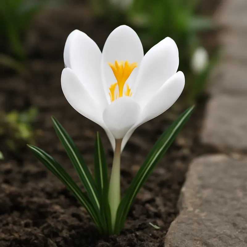 Krokus – weiß – Bild 4