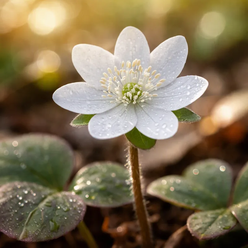 Leberblümchen - weiß - Bild 1