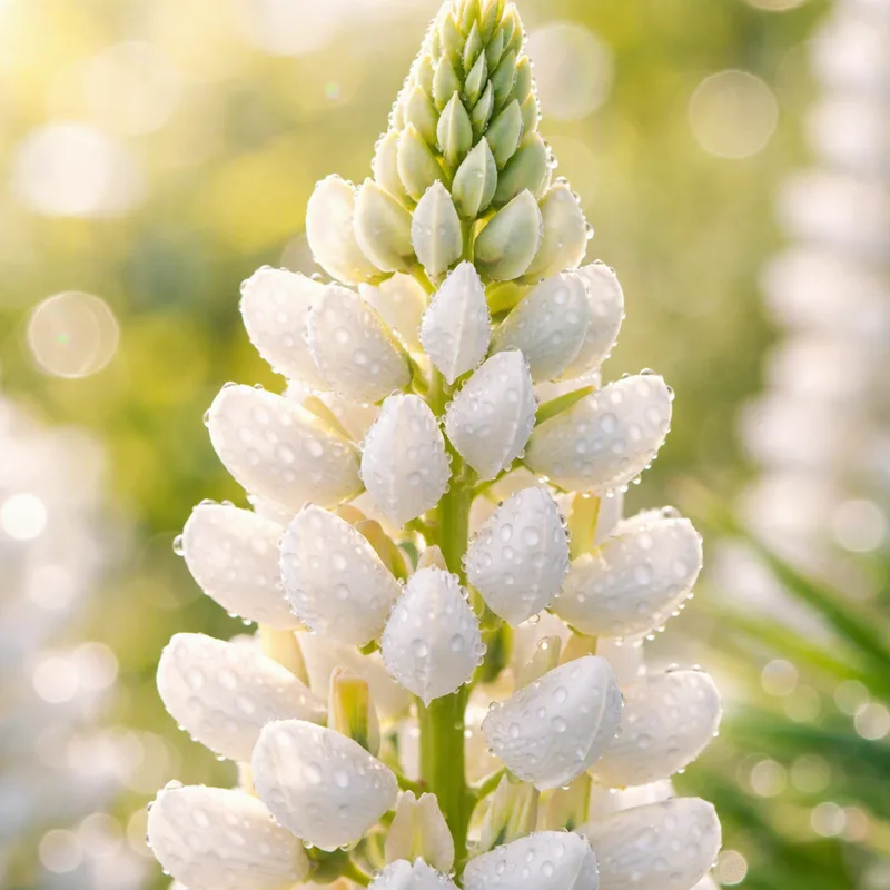 Lupine - weiß