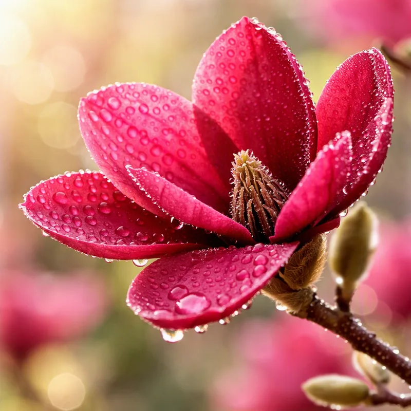 Magnolia - rot