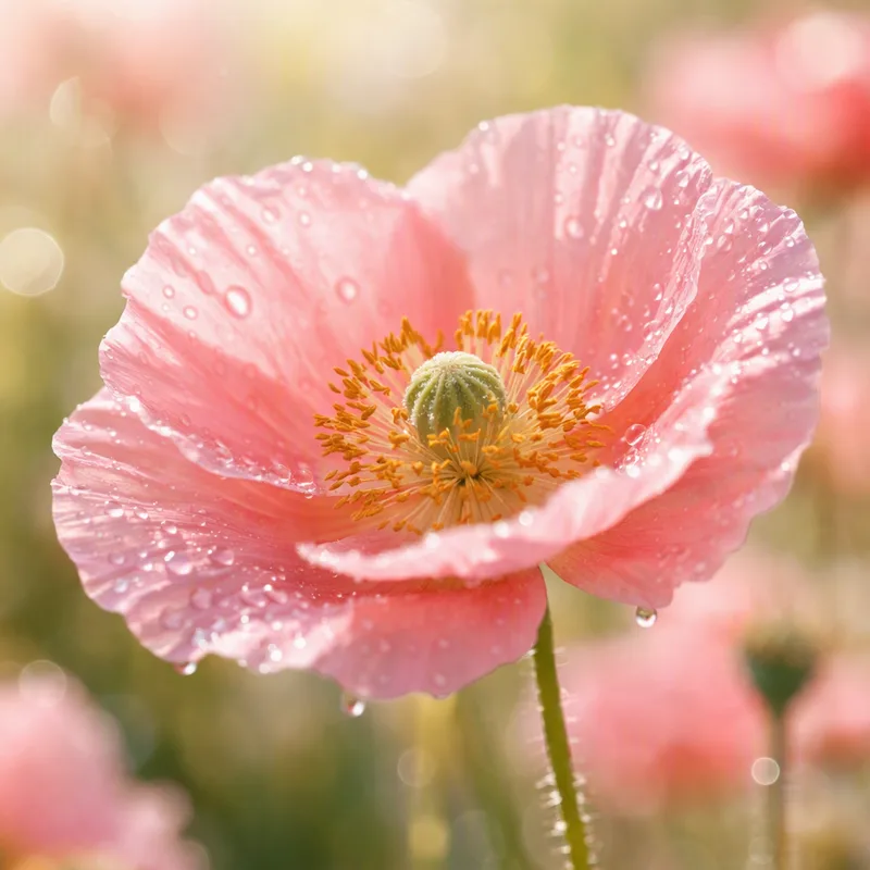 Mohn - Rosa