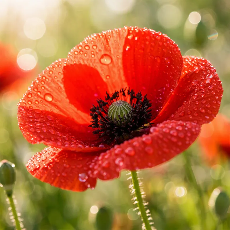Mohn - rot