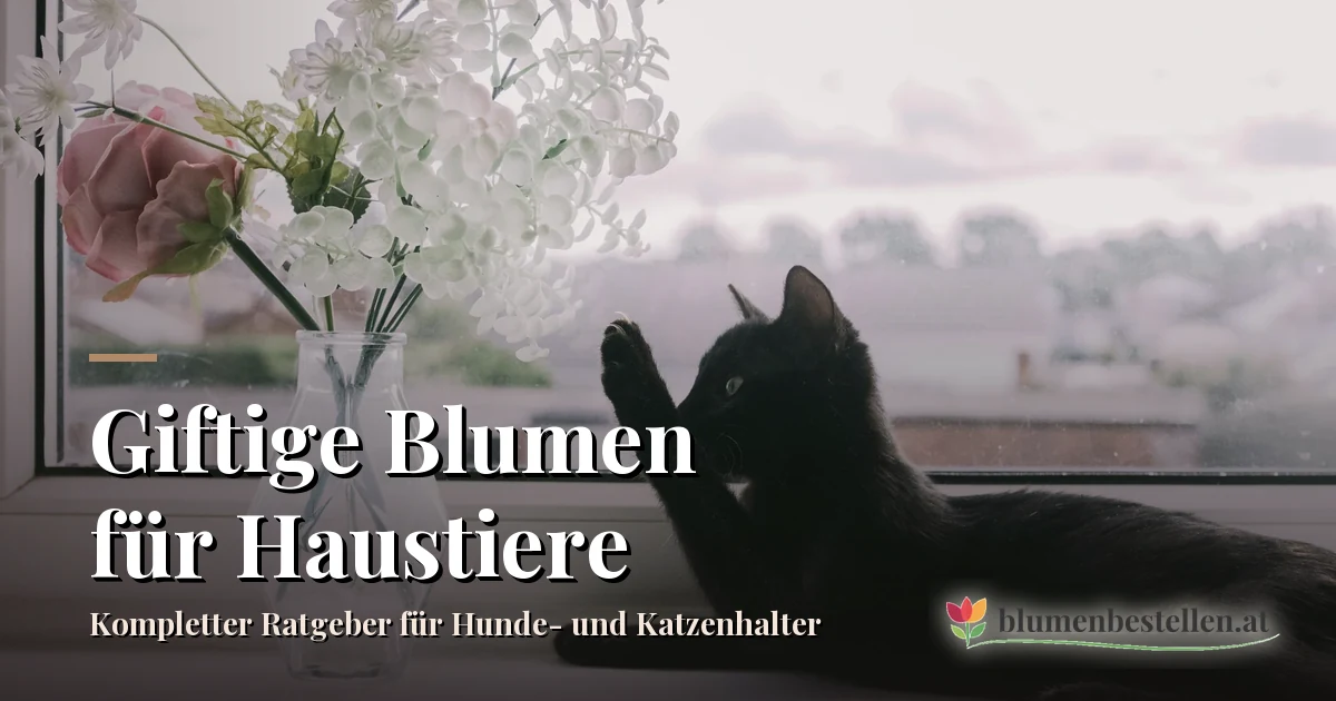 Giftige Blumen für Haustiere
