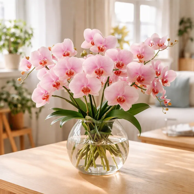 Orchidee (Phalaenopsis) - rosa - Bild 2