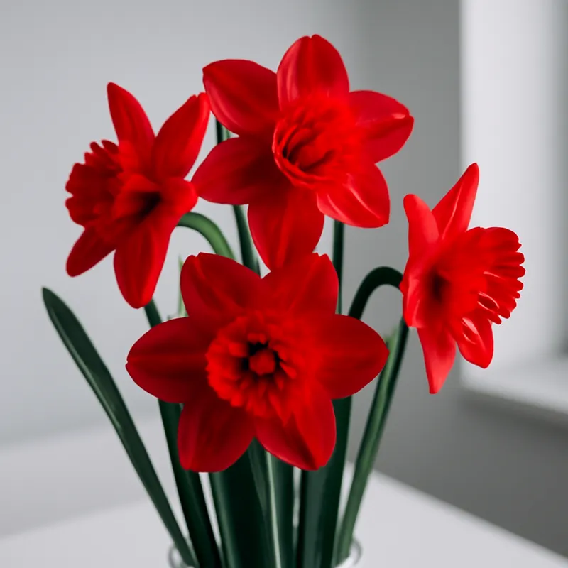 Narzisse – rot – Bild 3
