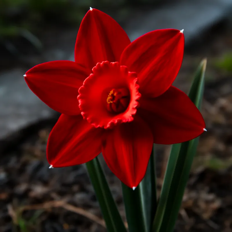Narzisse – rot – Bild 4
