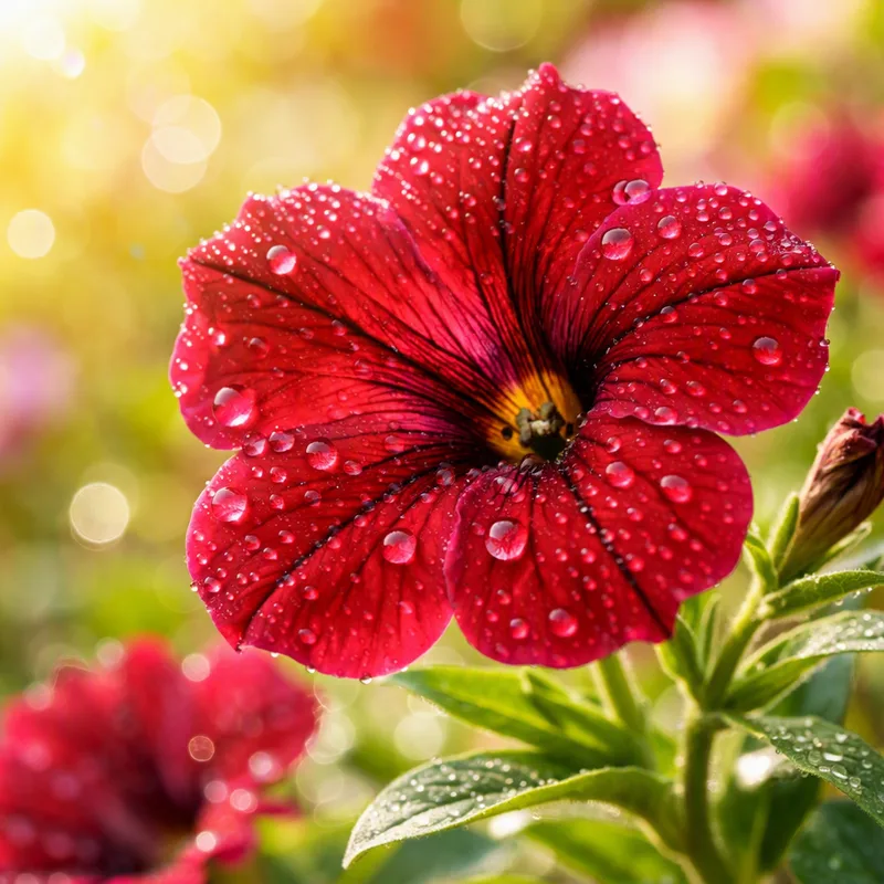 Petunia - rot