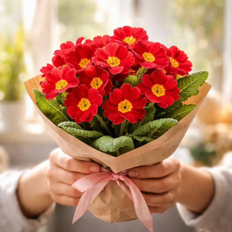 Primula - rot - Bild 3