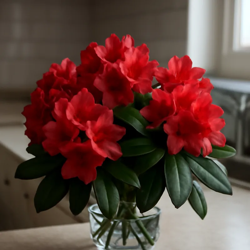Rhododendron – rød – Bild 3