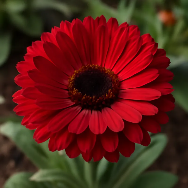 Ringblomst – rød – Bild 4