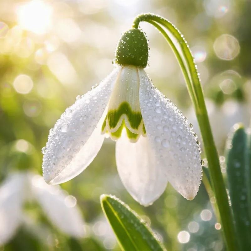 Schneeglöckchen - weiß - Bild 1