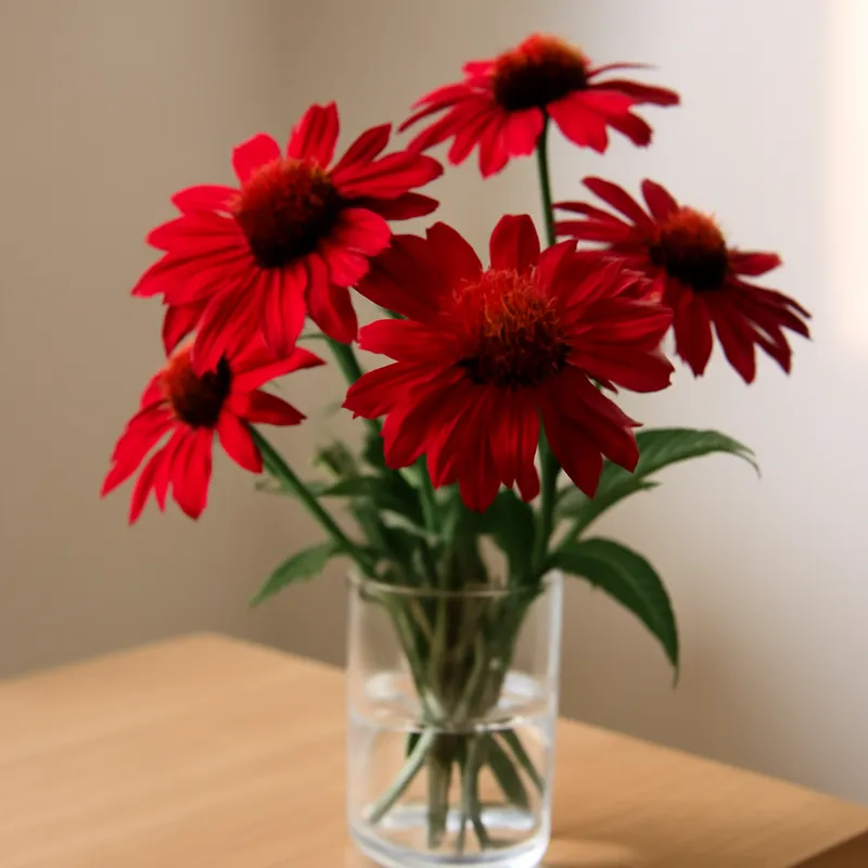 Roter Sonnenhut – rot – Bild 3