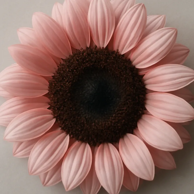 Sonnenblume – rosa – Bild 2