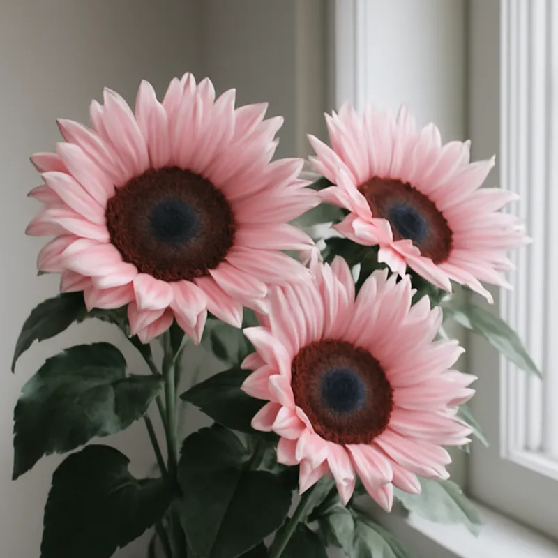 Sonnenblume – rosa – Bild 3