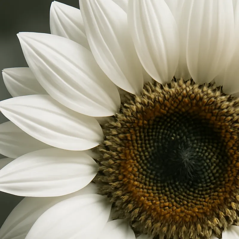 Sonnenblume – weiß – Bild 2