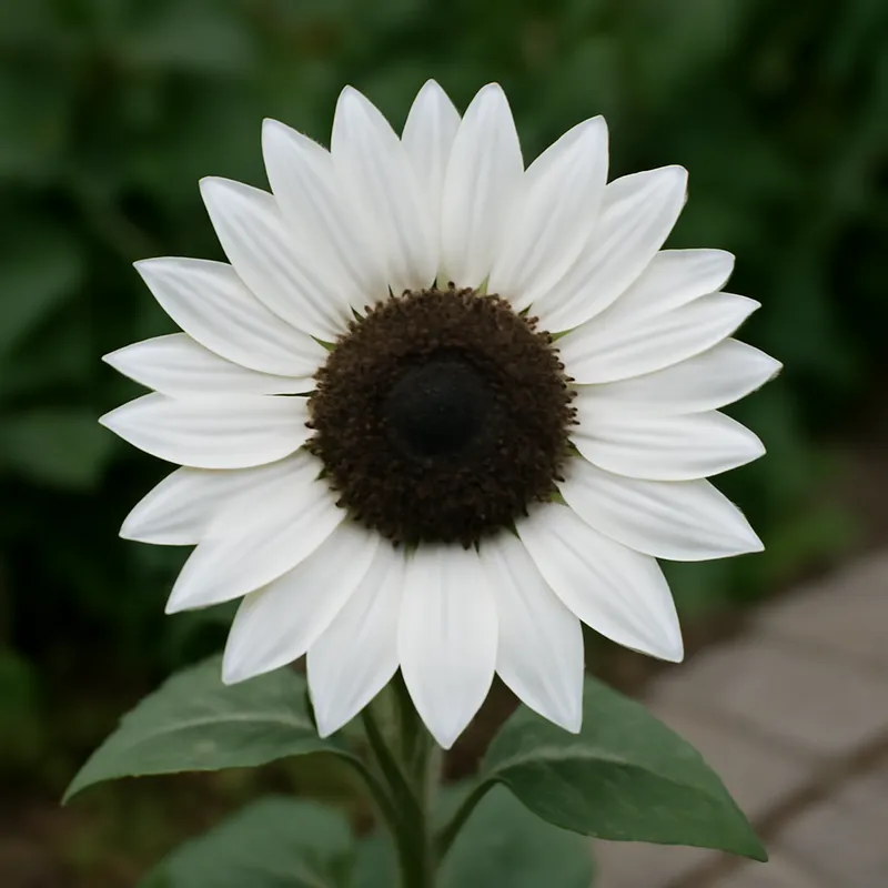 Sonnenblume – weiß – Bild 4