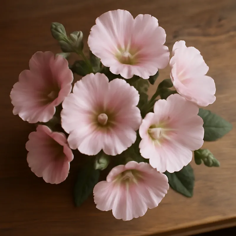 Stockrose - Rosa – Bild 3