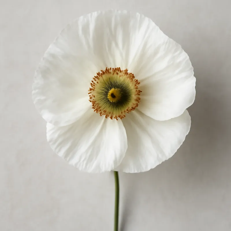Mohn – weiß – Bild 1