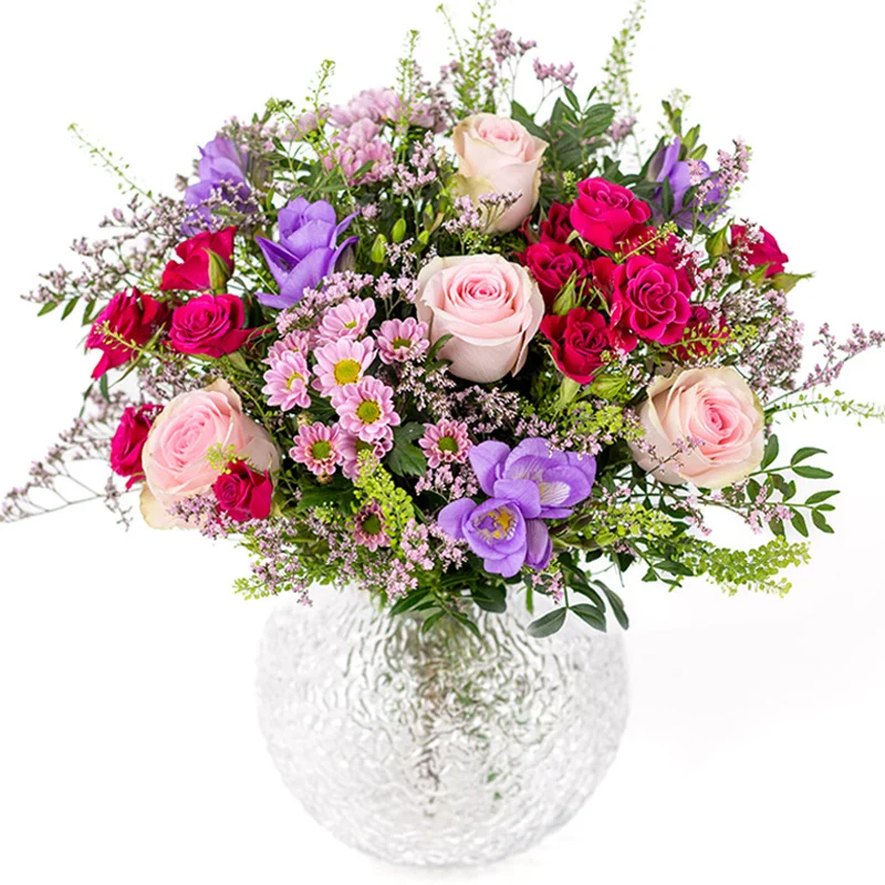 Abschluss-Strauß – Prüfung feiern mit Blumen