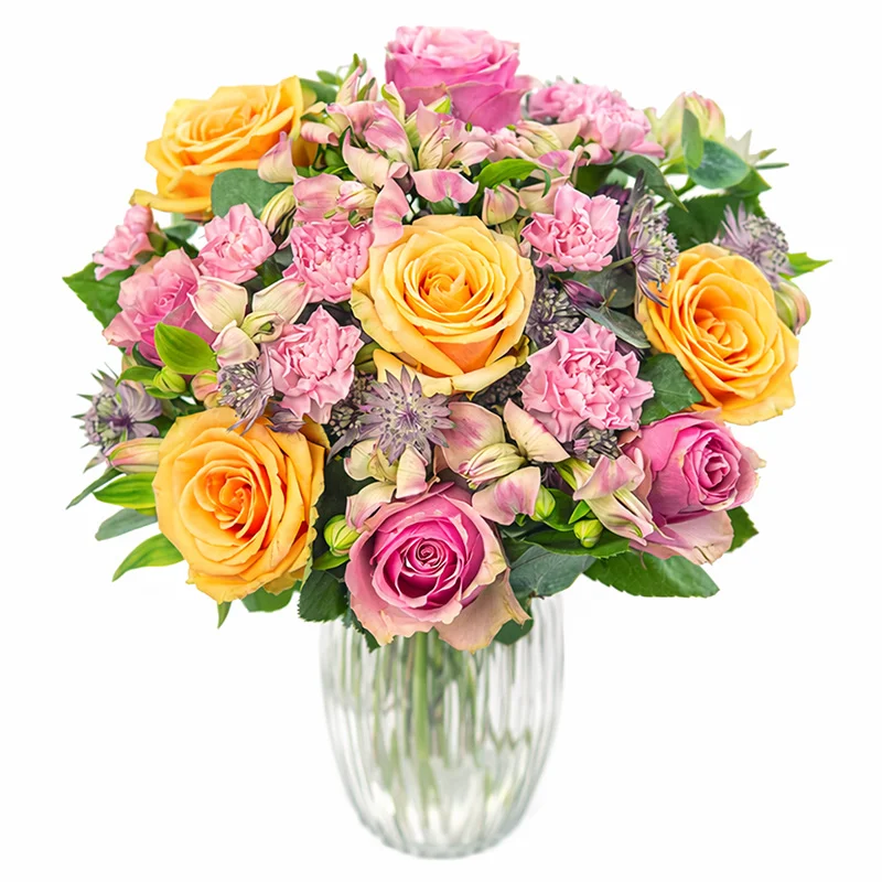 Blumenstrauß für neugeborenes Baby