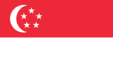 Flagge von Singapur