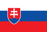 Flagge von Slowakei