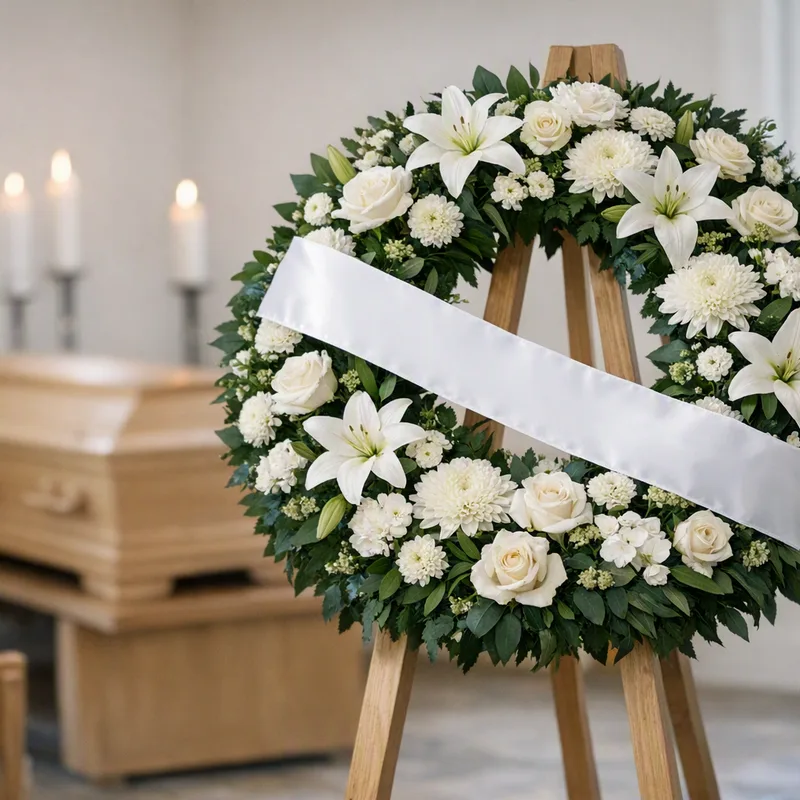 Blumen zur Beerdigung
